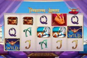 Treasures of the Lamps  -  Playtech
